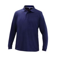 Polera Polo Confort Spandex Manga Larga Hombre