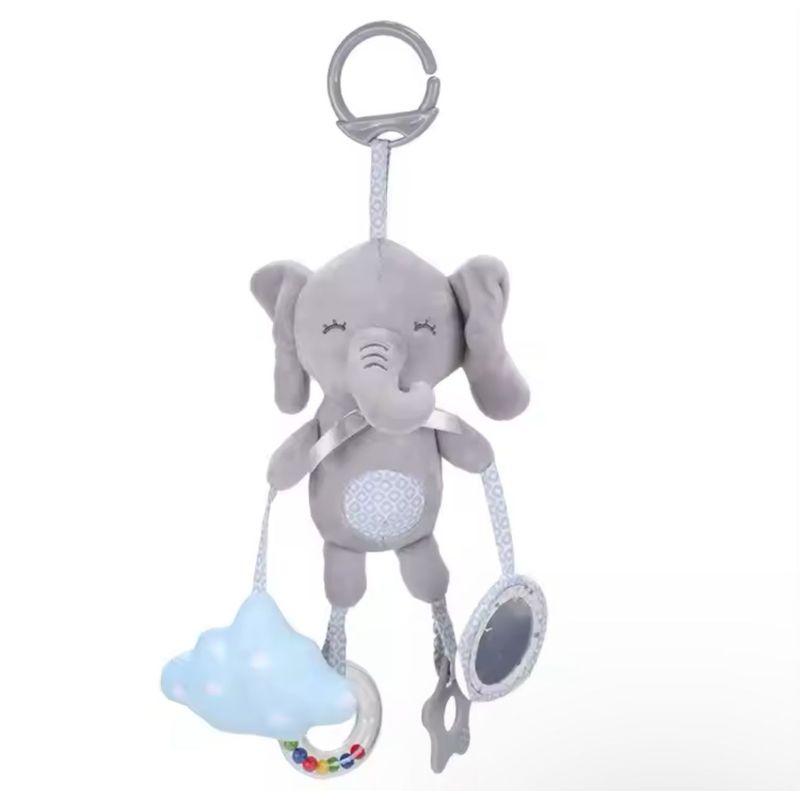 GENERICO - Colgante Sonajero Para Bebes Skkbaby elefante