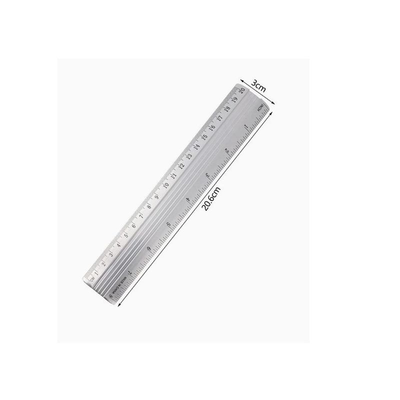 GENERICO - Regla Recta Aluminio 206cm