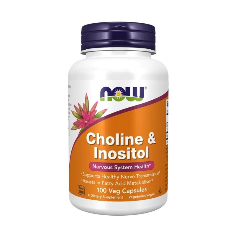 NOW - Now Choline & Inositol 100 capsulas