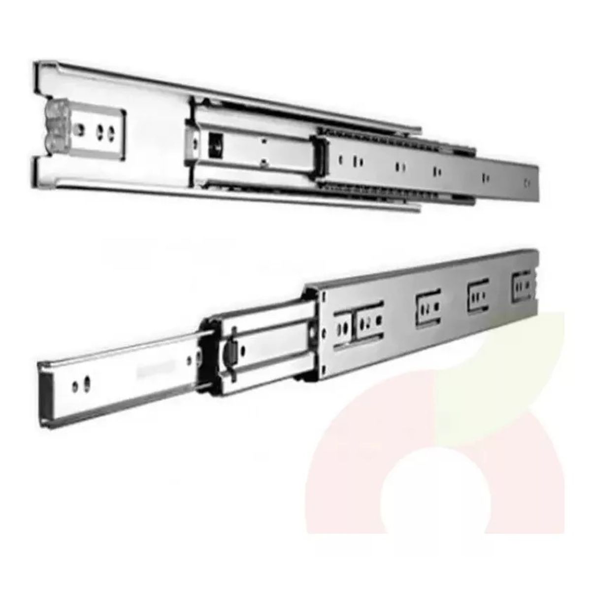 GENERICO - Telescópica  50 cm 1mm 40 kilos Cierre Normal 1par