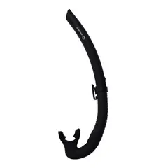 CABOSUB - Snorkel Apnea Respiración Eficiente Diseño Ergónomco - Negro