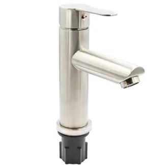 TAUMM - Llave monomando de lavamanos inoxidable