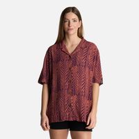 Camisa Mujer Marmolada Print Coral