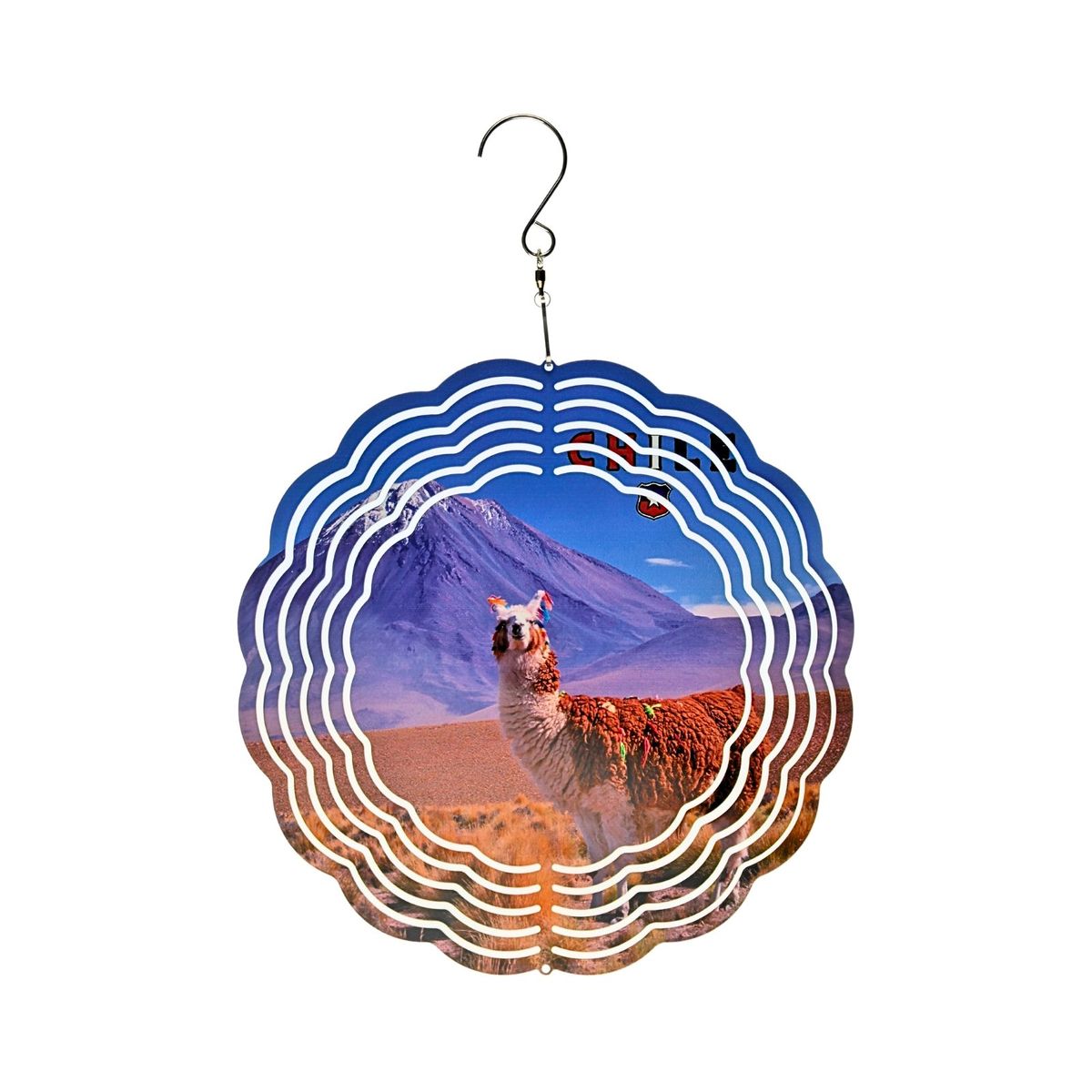 SOLEIO - Colgante Campana De Viento 3D Alpaca