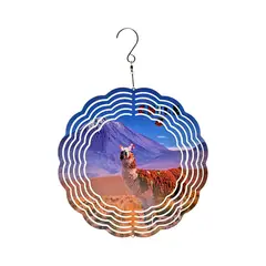 SOLEIO - Colgante Campana De Viento 3D Alpaca
