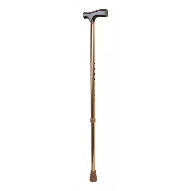 MAXCARE - Bastón Ortopédico Recto Clásico Bronce