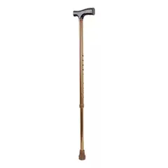 MAXCARE - Bastón Ortopédico Recto Clásico Bronce