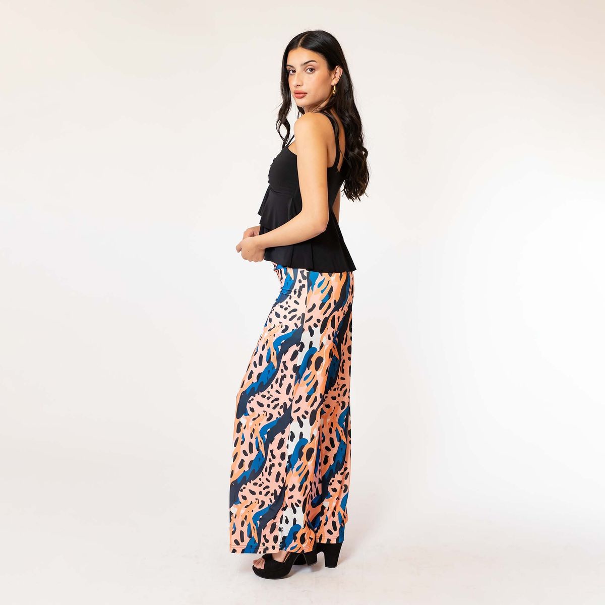 NATALIA SEGUEL - Polera Kathia Negro Natalia Seguel