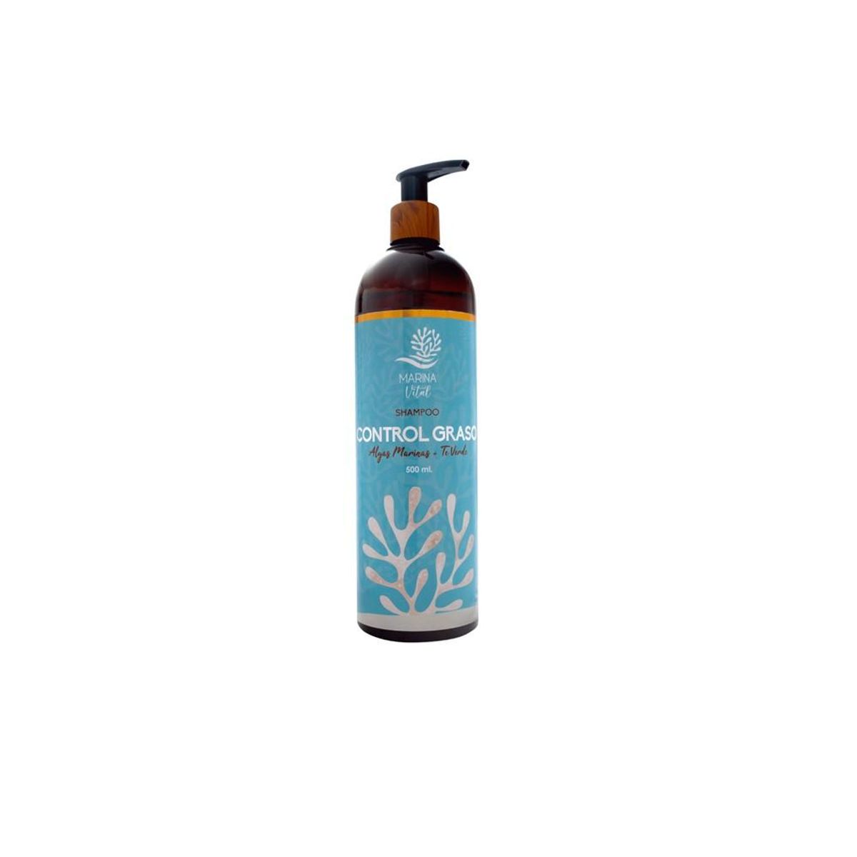 MARINA VITAL - Marina Vital Shampoo Silver Con Algas Marinas 500 ml