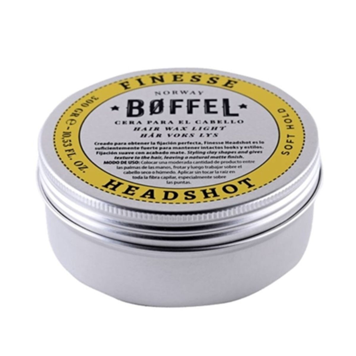 BOFFEL - Cera De Fijación Suave Con Acabado Matte BOFFEL® 300gr