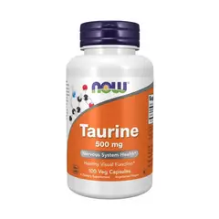 NOW - Foods Taurine 500 mg 100 capsulas