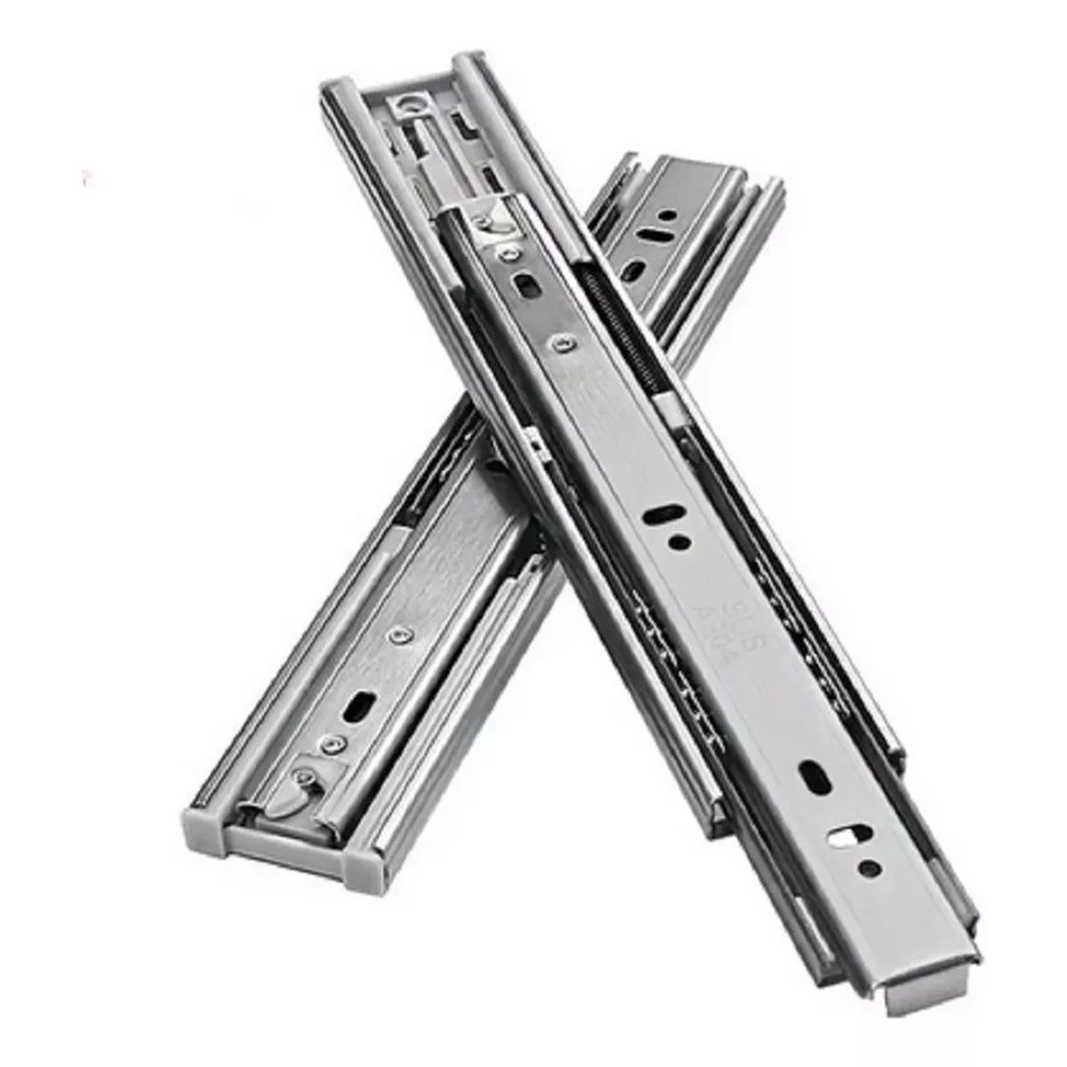 GENERICO - Telescópica  Push Open 30 cm 12 mm 35 kilos  1par