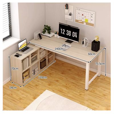 Imagen 2 del producto Escritorio Forma L Oficina Con Cajonera Intercambiable 140cm
