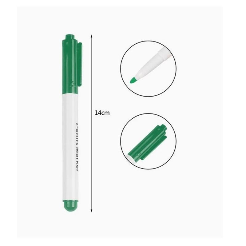GENERICO - Marcador Ropa Verde 1pcs