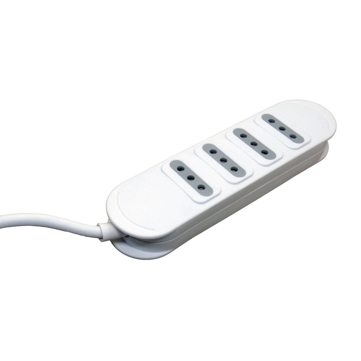 MACROTEL - Zapatilla Eléctrica 4 Tomas blanco 3 Mts Macrotel - Sec