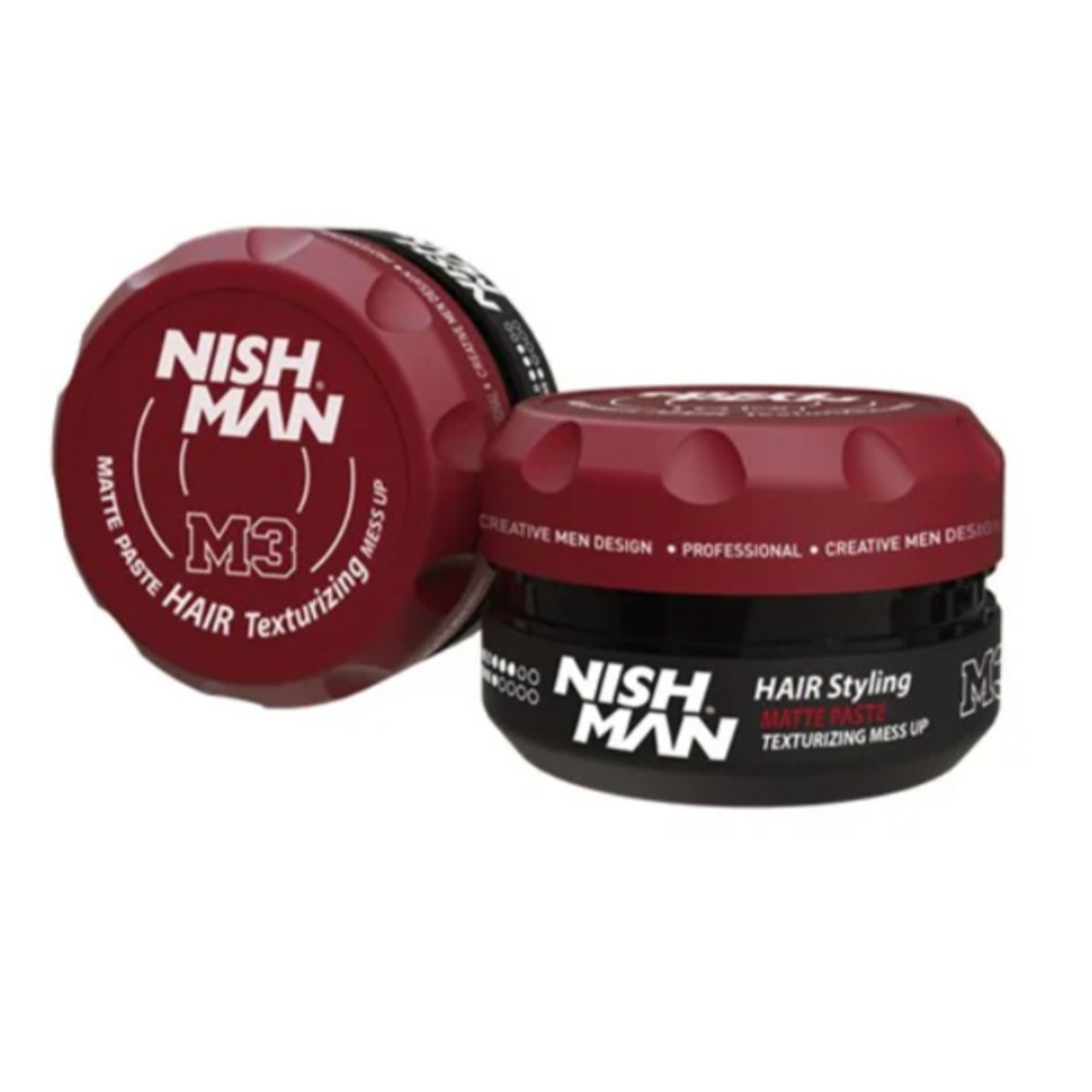 GENERICO - Cera Cabello Nishman Texturizante Mate M3 Fijación Fuerte 100ml