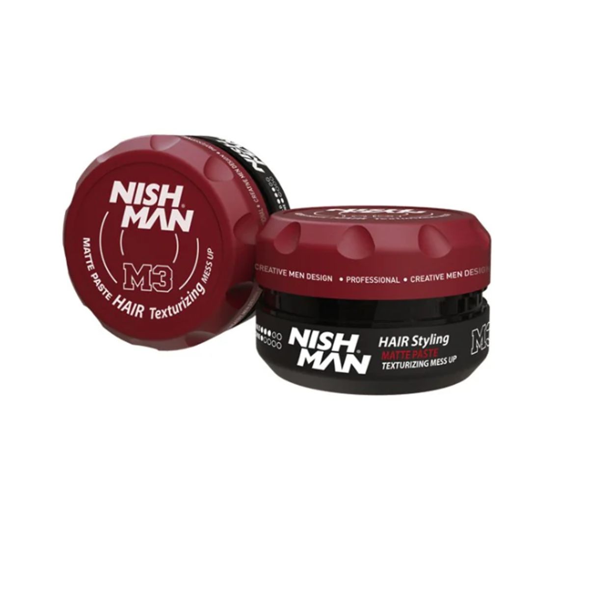 GENERICO - Cera Cabello Nishman Texturizante Mate M3 Fijación Fuerte 100ml