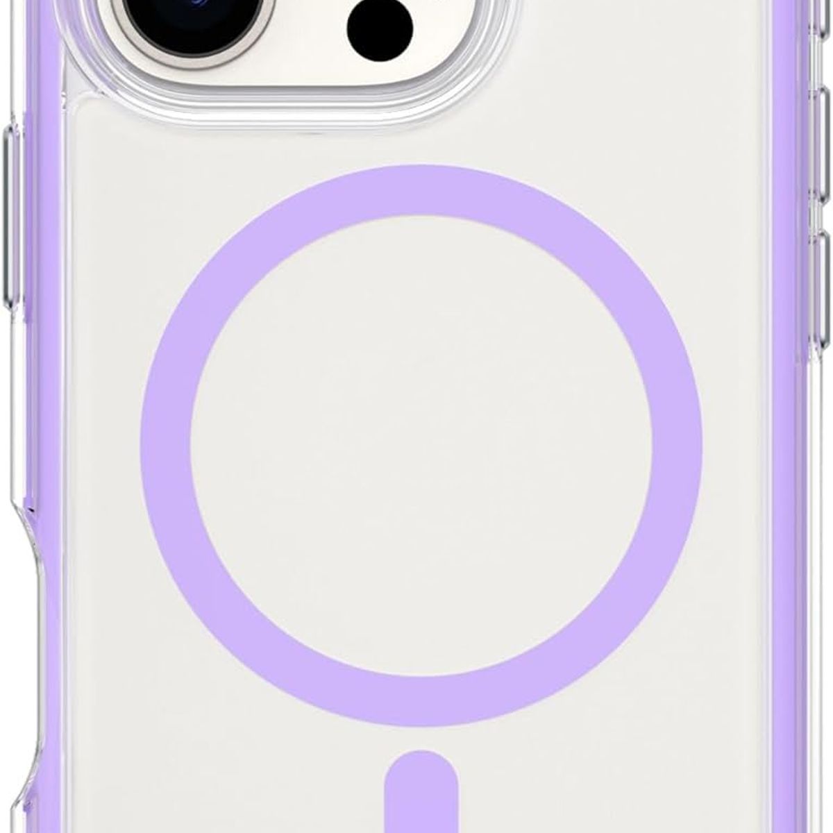 GENERICO - Carcasa Para iPhone 16 Pro Magnética Compatible Magsafe Lila