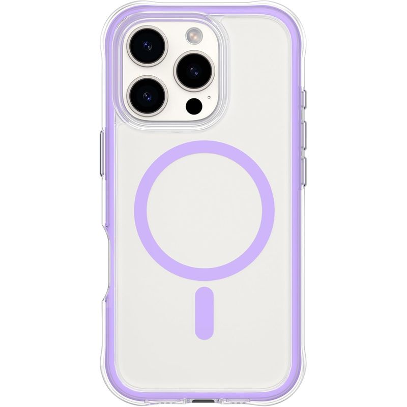GENERICO - Carcasa Para iPhone 16 Pro Max Magnética Compatible Magsafe Lila
