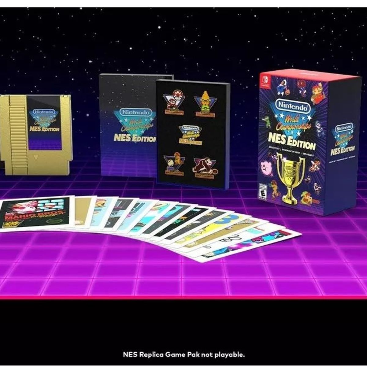 NINTENDO - Nintendo World Championship NES Edition Set Deluxe Fisico