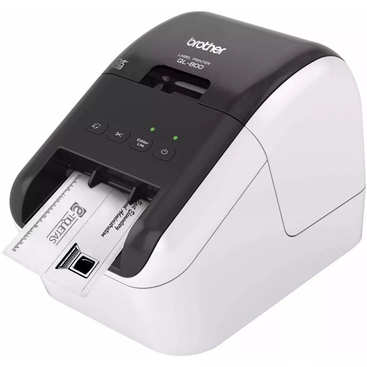 KUANGYE - 2 Rollos De Etiquetas Continuas Dk2205, 62mm X 30,48mts