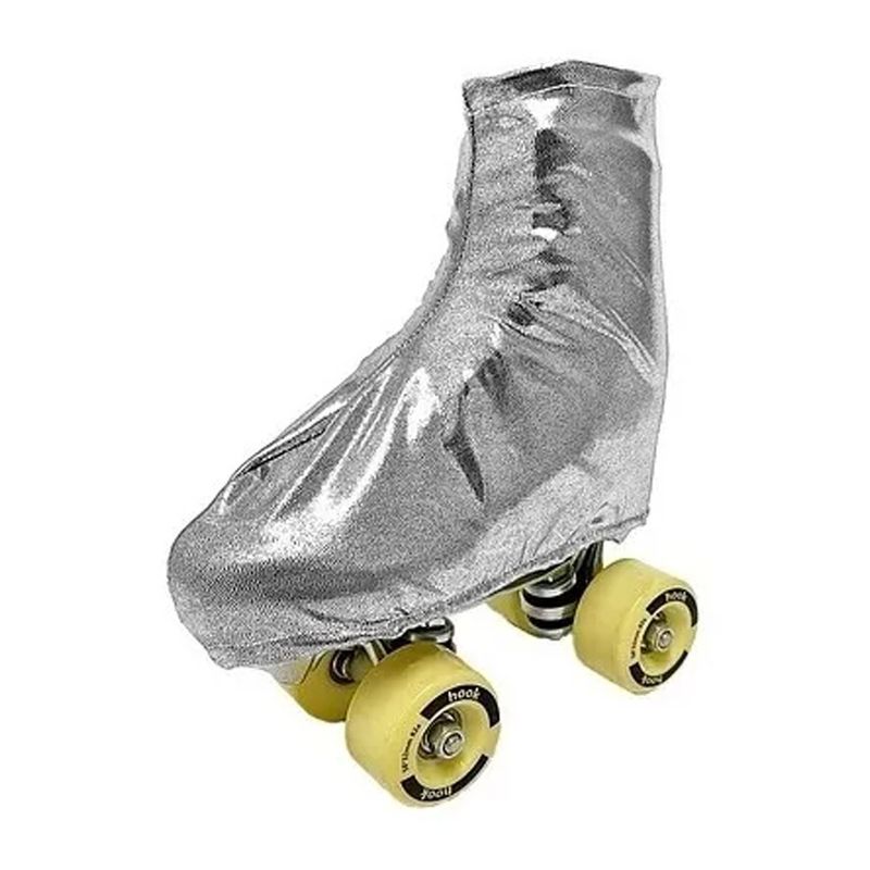GENERICO - Cubre Patin Artistic Funda Ajustables Niño Adulto Metalizado