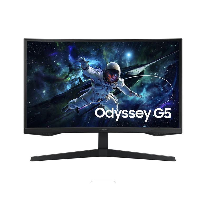 SAMSUNG - Monitor Gamer Samsung Curved 27 G5 IPS FHD 180Hz HDMI 5ms FreeSync AMD