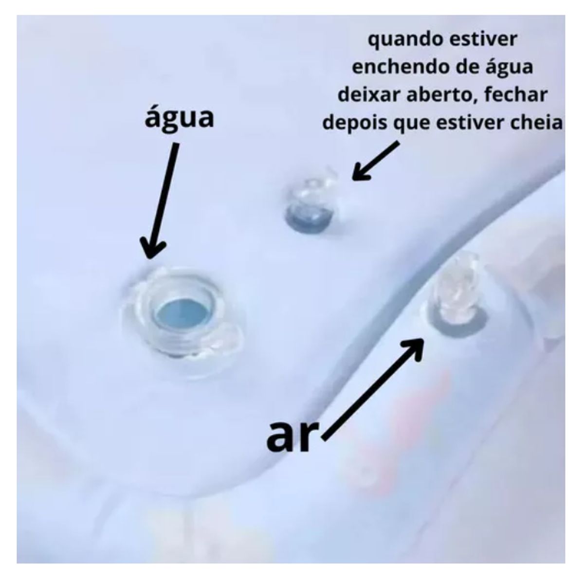 GENERICO - Alfombra Inflable Con Cojín De Agua Unisex Para Bebés