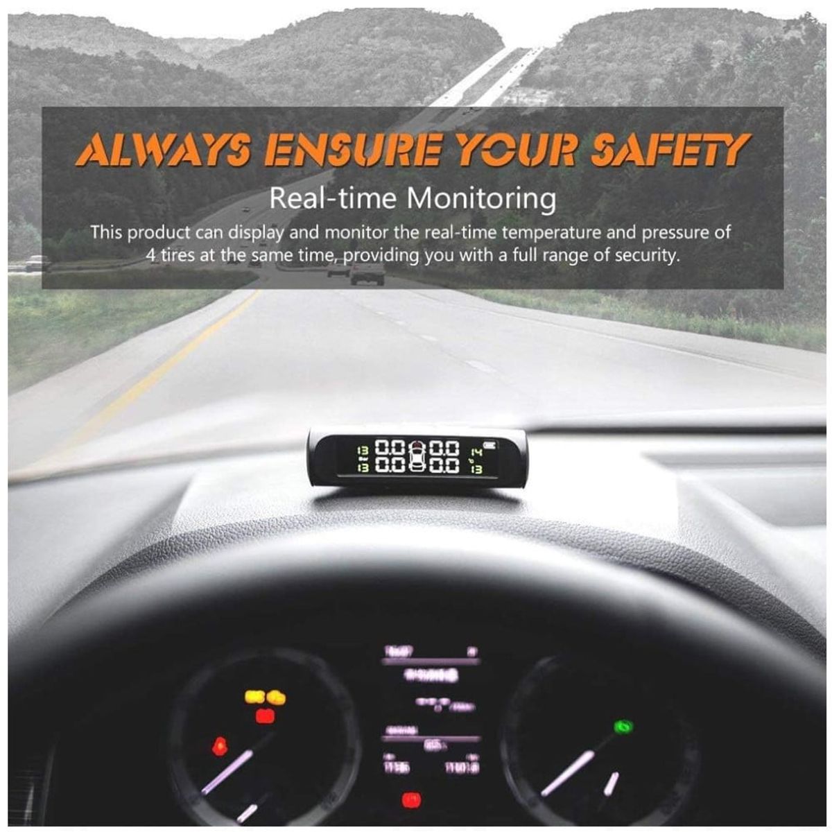 KUANGYE - Sensor Sistema Monitoreo Medidor De Presión Neumáticos