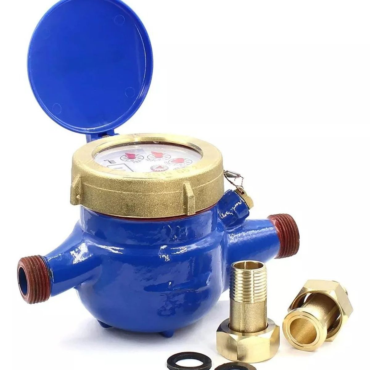 KUANGYE - Medidor Remarcador De Agua Con Conexión 34 20mm
