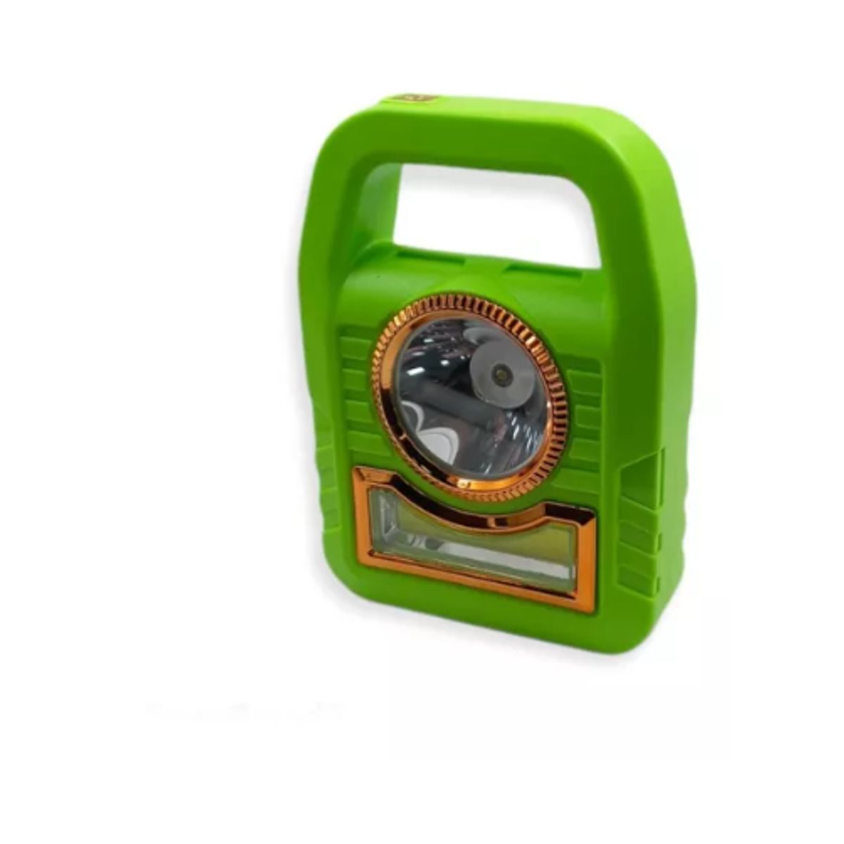 GENERICO - Lampara Foco Solar Usb Led Linterna Exterior Recargable Verde