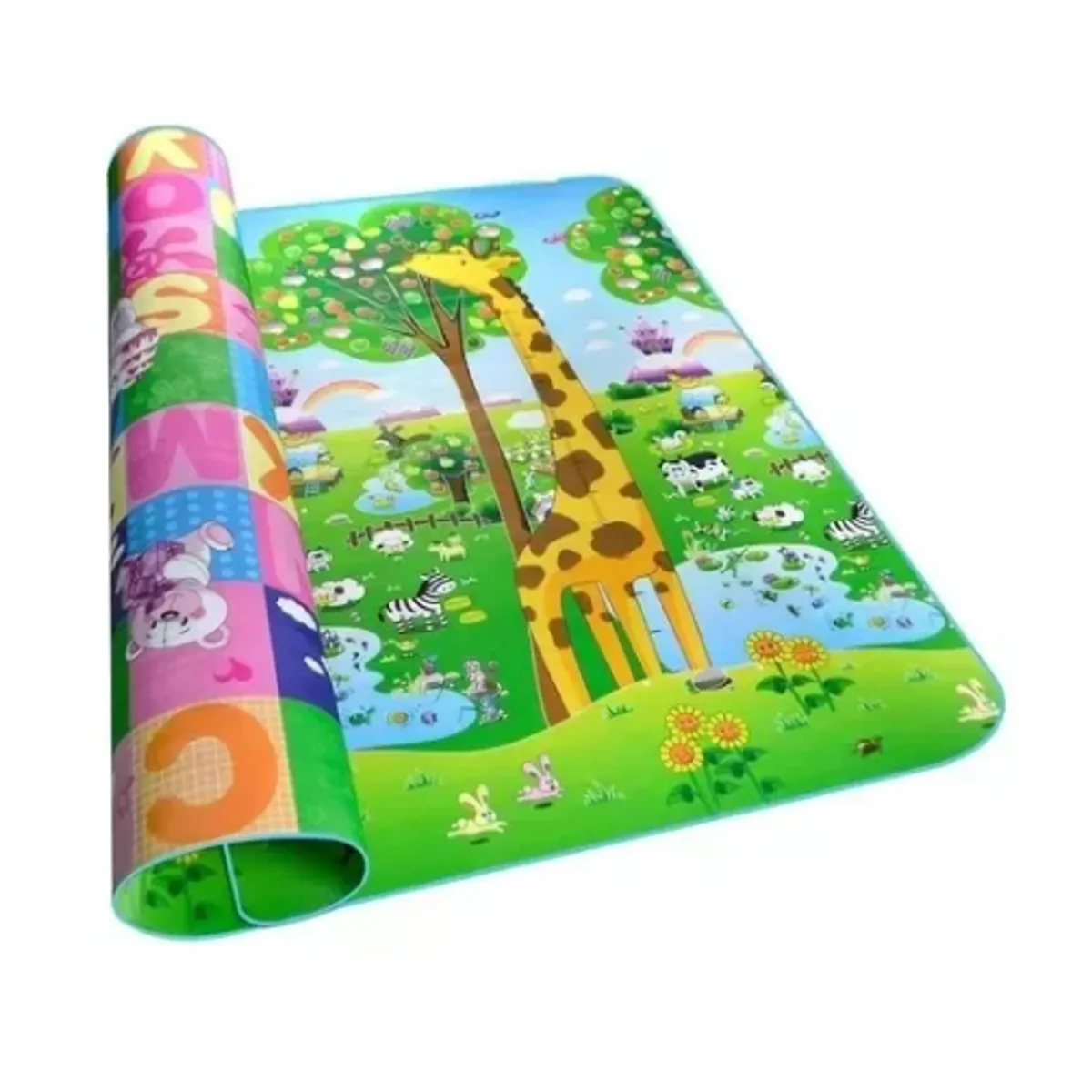 GENERICO - Alfombra Antigolpes Cubre Piso Niño Bebe 180x120 Mts