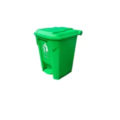 GENERICO - Basurero Contenedor con Tapa y Pedal 80L D4