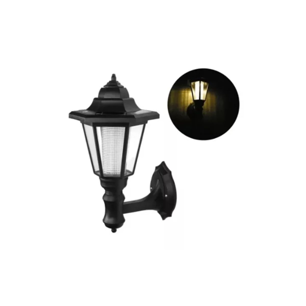 GENERICO - Farol Solar Exterior Lamparas Solares Para Jardin Farol Luz