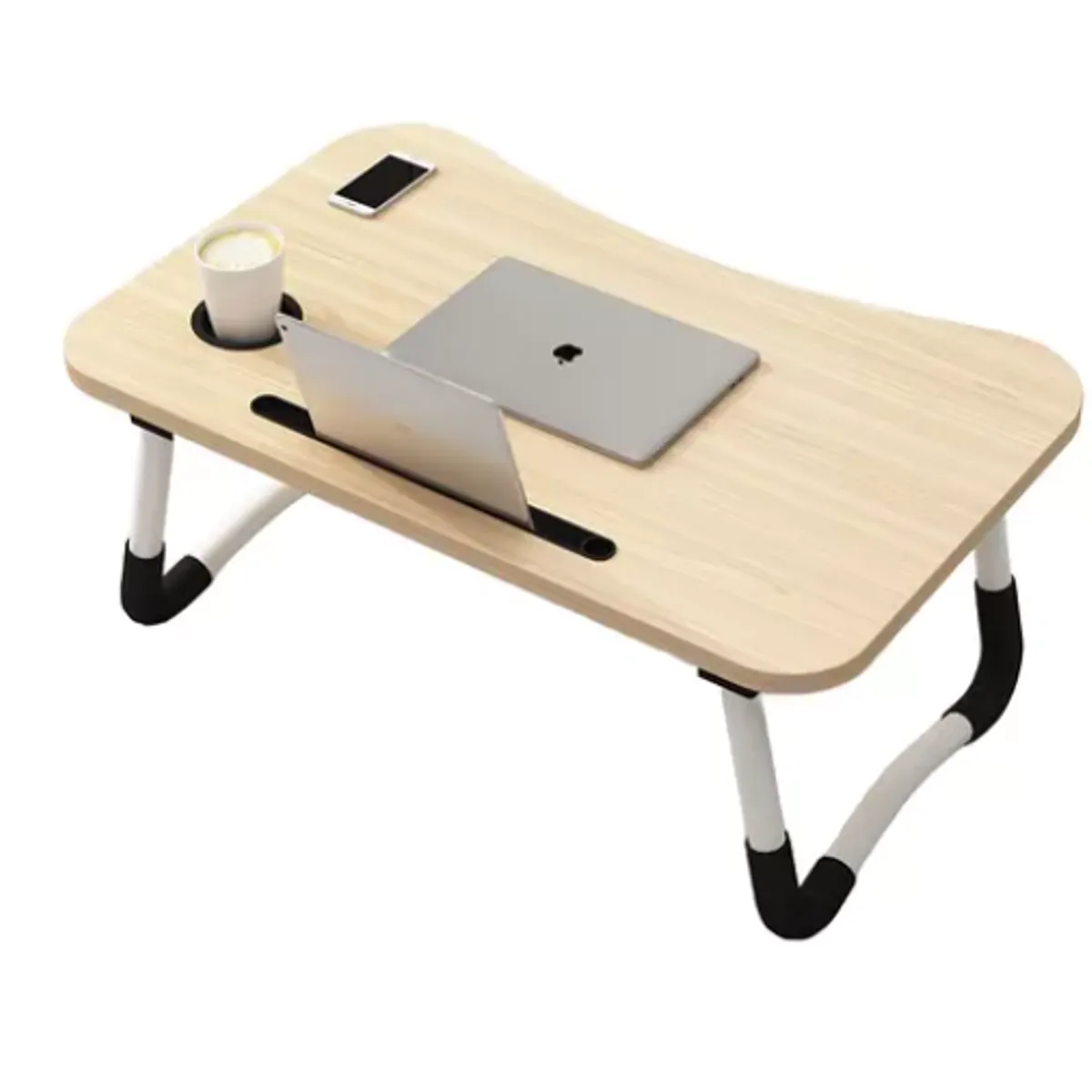 GENERICO - Mesa Portátil Plegable Laptop Notebook Porta Vaso Cama Hogar