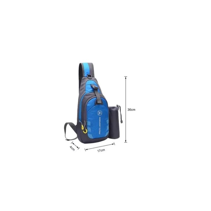 GENERICO - Bolso Impermeable Banano Bandolero Cruzado Unisex Varios Colores