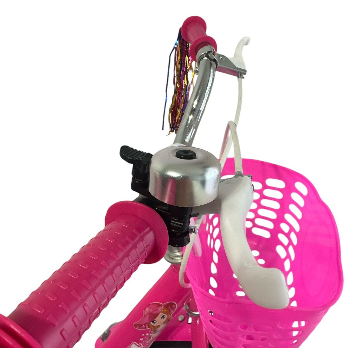 GENERICO - Bicicleta Para Niñas Aro 16 Color Rosado Bicicletas De Paseo