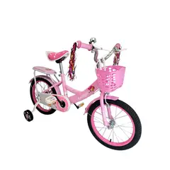GENERICO - Bicicleta Para Niñas Aro 16 Color Rosado Bicicletas De Paseo