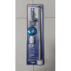 TAUMM - Llave angular para wc con flexible HI-HI 12x78 35cm