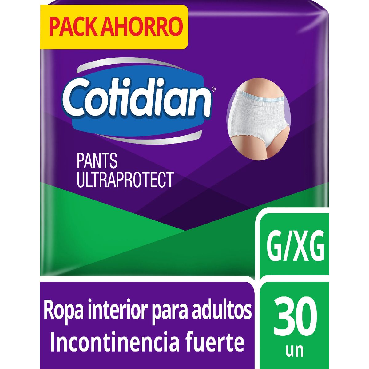 COTIDIAN - Pants Cotidian Ultra Protect Talla G 30 Unidades
