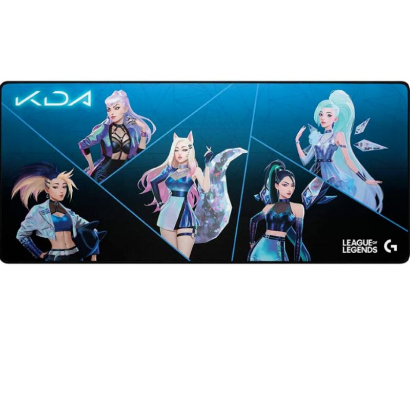 LOGITECH - Pad Mouse Gamer - Logitech G840 XL - Edición KDA League of Legends