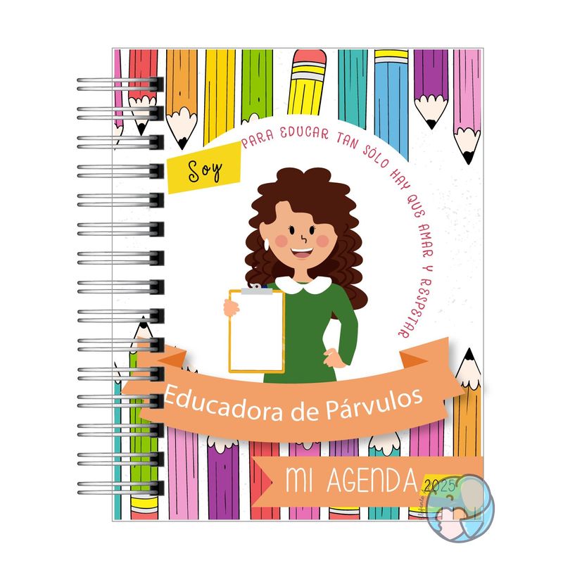 ELEFANTE AZULL - Agenda Educadora de Párvulos 2025