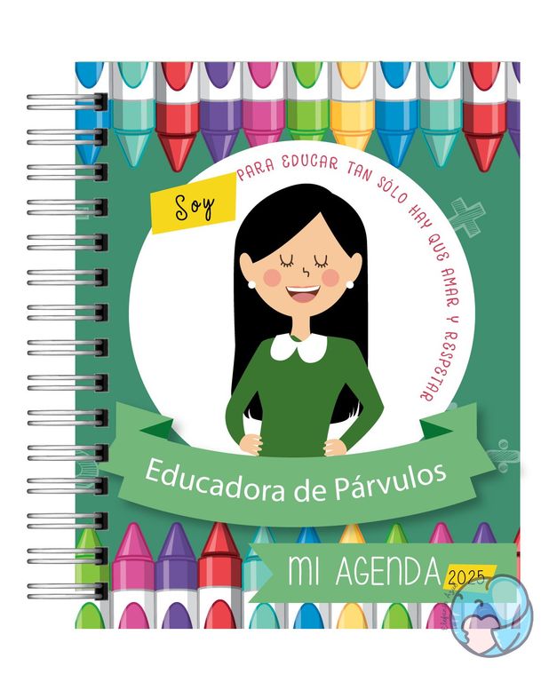 ELEFANTE AZULL Agenda Educadora de Párvulos 2025 | falabella.com