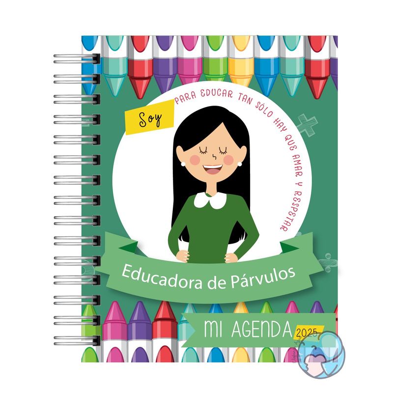 ELEFANTE AZULL - Agenda Educadora de Párvulos 2025