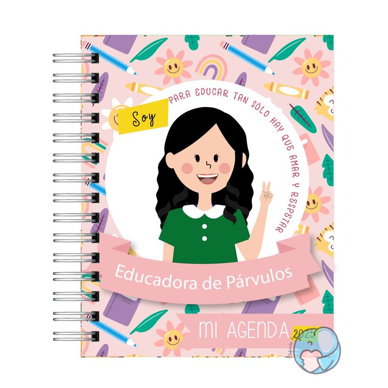 ELEFANTE AZULL - Agenda Educadora de Párvulos 2025