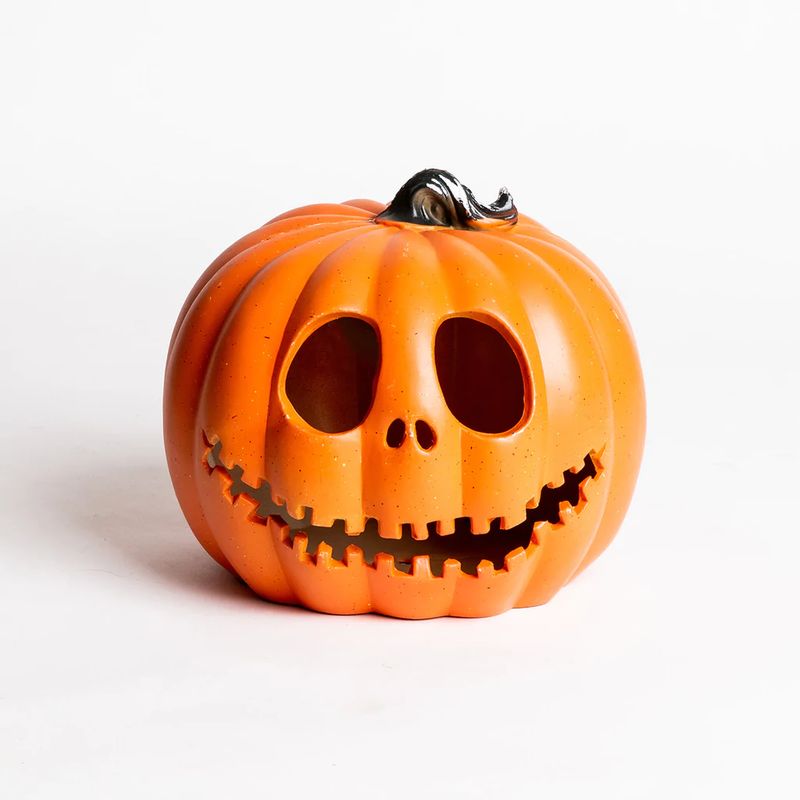 FRANK & MORTIS - Adorno Calabaza Con Luz Led 24 X 20cm Halloween