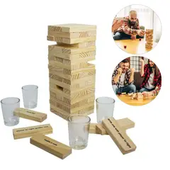GENERICO - Juego De Mesa Jenga Trago