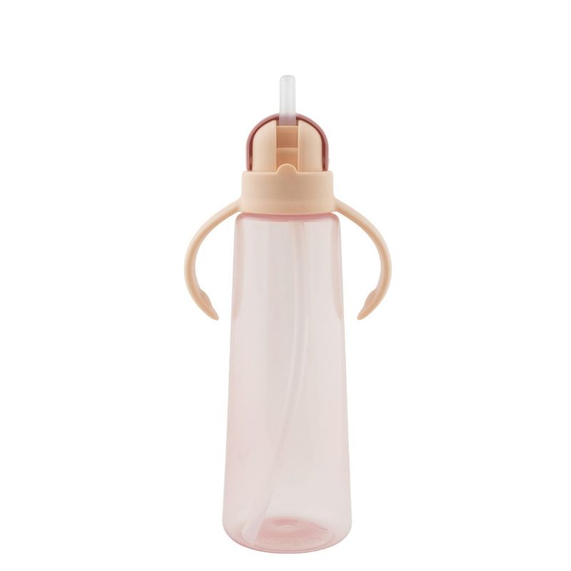 BEST HOUSE - Vaso Con Bombilla Y Asas 360 ml Best House - Beige