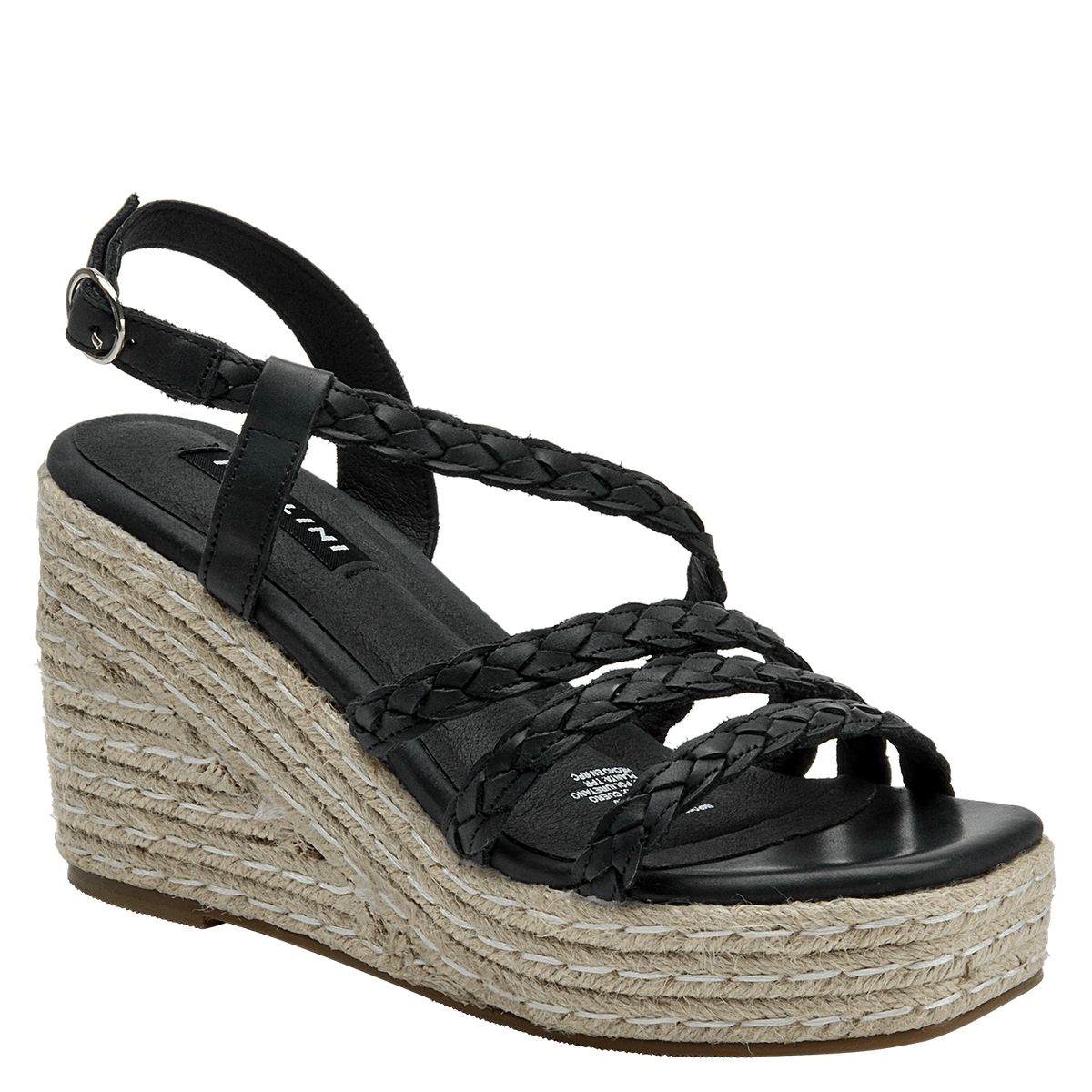 POLLINI - Sandalia Casual Mujer Negro Pollini